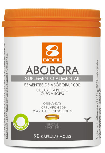 Abóbora 1000mg 90 Cápsulas - Biofil - Crisdietética