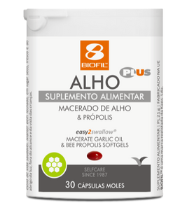 Alho Plus 30 Cápsulas - Biofil - Crisdietética