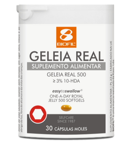 Geleia Real 500 30 Cápsulas - Biofil - Crisdietética