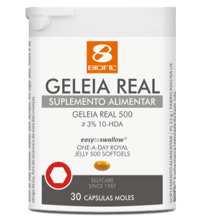 Geleia Real 500 30 Cápsulas - Biofil - Crisdietética