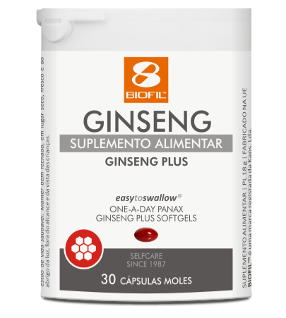 Ginseng Plus 30 Cápsulas - Biofil - Crisdietética