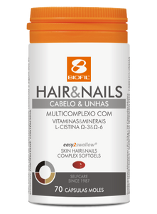 Hair & Nails 70 Cápsulas - Biofil - Crisdietética