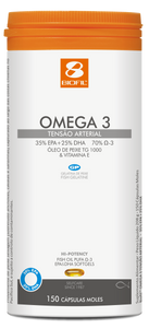 Omega 3 Blutdruck 150 Kapseln - Biofil - Crisdietética
