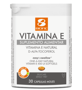 Vitamine E 400UI 30 Gélules - Biofil - Crisdietética