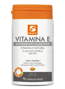 Vitamine E 400UI 70 Gélules - Biofil - Crisdietética