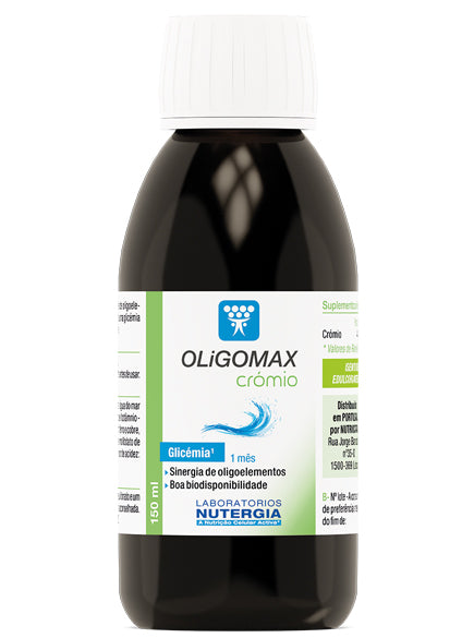 Oligomax Crómio 150ml - Nutergia - Crisdietética