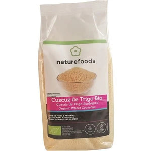 有机小麦蒸粗麦粉500克-Naturefoods-Crisdietética