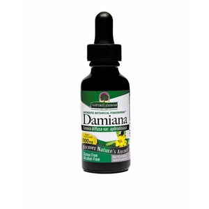 Extracto Líquido Damiana S / Álcool 30ml - Natures Answer - Crisdietética