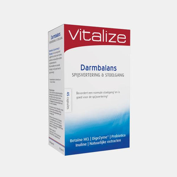Darmbalans 45 Cápsulas - Vitalize - Crisdietética