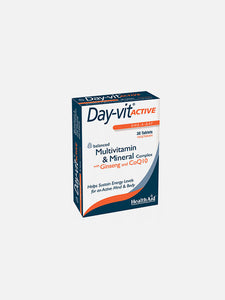 Day-vit Activo 30 Comprimidos - Health Aid - Crisdietética