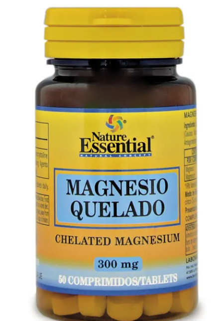 Magnésio Quelato 50 Comprimidos - Nature Essential - Crisdietética