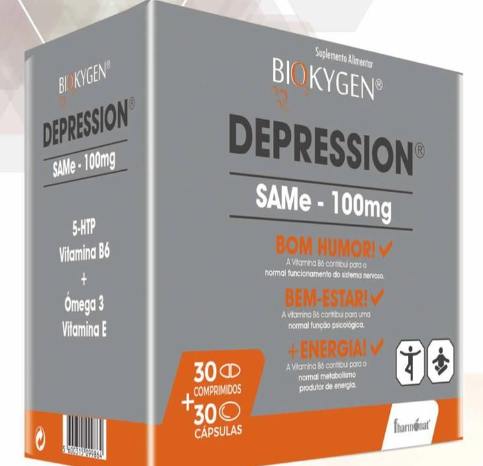 Depression Same 100mg 30 comprimidos + 30 cápsulas - Biokygen - Crisdietética