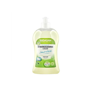 Ecological Liquid Detergent Dishwashers Without Perfume 500ml - Sodasan - Crisdietética