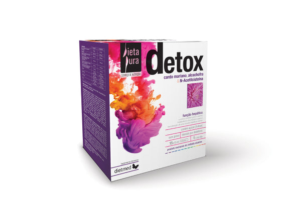 Detox 15 Ampolas - Dieta Pura - Crisdietética