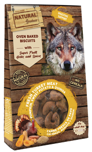 Cão Oven Baked Biscuit Digestive Support 100g- Natural Greatness - Crisdietética
