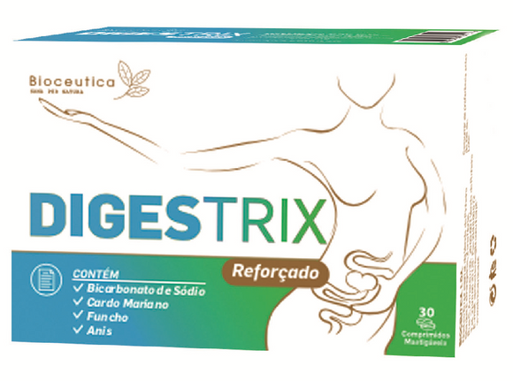 Digestrix Reforçado 30 Comprimidos Mastigáveis - Bioceutica - Crisdietética