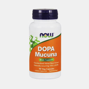 Dopa Mucuna 90 capsules - Now - Crisdietética