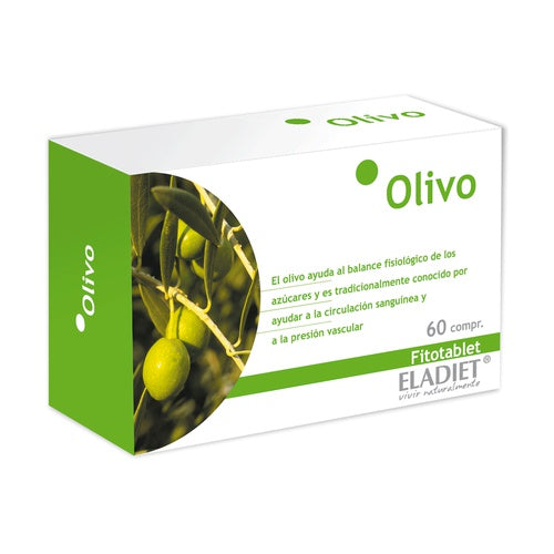 Oliveira 60 Comprimidos - Eladiet - Crisdietética