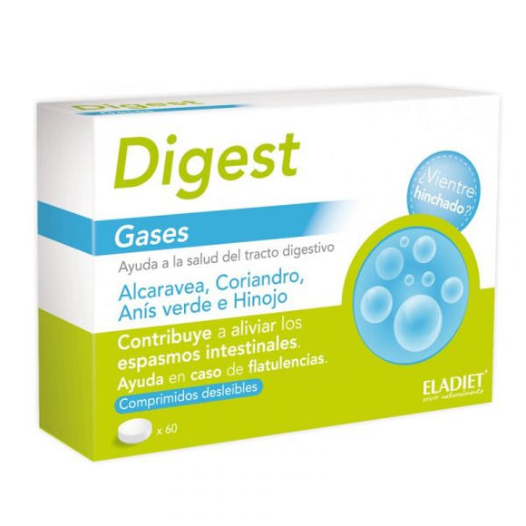 Digest Gases 60 Comprimidos Eladiet - Crisdietética