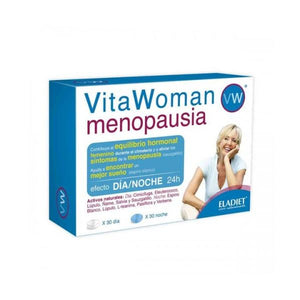VitaWoman Menopause 30 + 30 Capsules Eladiet - Crisdietética