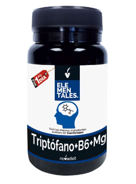 Triptófano +B6 + MG 30 Cápsulas - Novadiet - Crisdietética