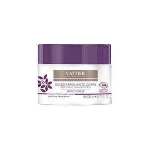 紫色粘土身体磨砂膏； 杏和大米 200 毫升 - Cattier - Chrysdietética