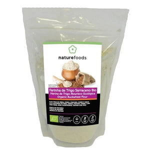 Organic Buckwheat Flour 500g - Naturefoods - Crisdietética
