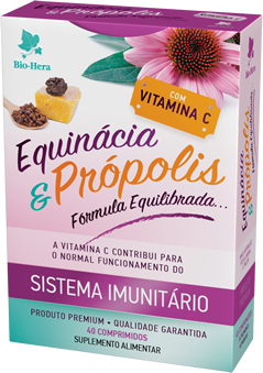Equinácea & própolis 40 comprimidos - Bio-Hera - Crisdietética