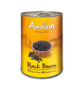 Black Beans Gluten Free Bio 400g - Amaizin - Chrysdietética