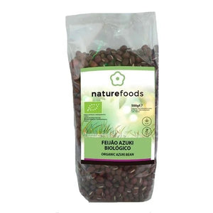 Organic Azuki Beans 500g - Naturefoods - Crisdietética