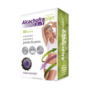 Plan Rapid Alcachofa 3 en 1 30 Cápsulas - Fharmonat - Crisdietética