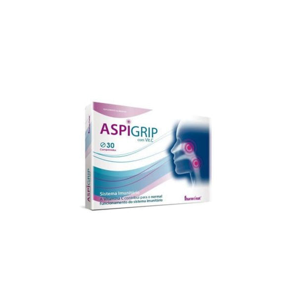 Aspigrip 30 comprimidos Fharmonat - Crisdietética