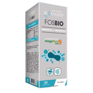 Biokygen Fosbio Prebiótico + Probiótico 30 capsules Fharmonat - Crisdietética