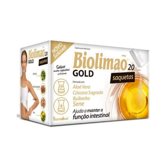 Biolimão Gold 20 saquetas Fharmonat - Crisdietética