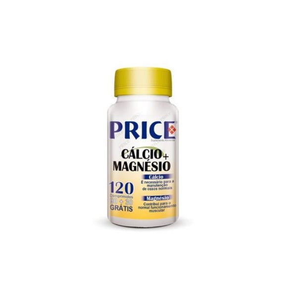 Cálcio + Magnésio 120 comprimidos Price - Crisdietética