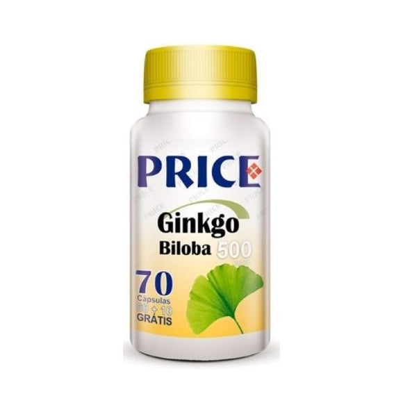 Ginkgo Biloba 500mg 70 Cápsulas Price - Crisdietética