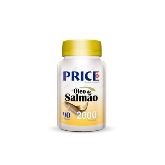 Óleo de Salmão 2000mg 90 cápsulas Price - Crisdietética