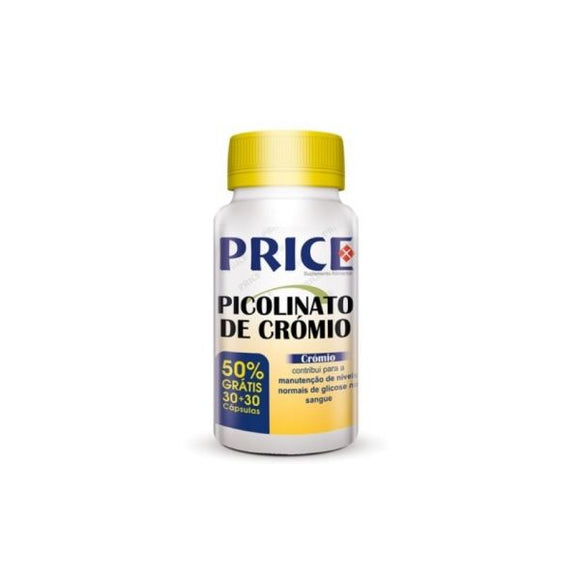 Picolinato de Crómio 60 cápsulas Price - Crisdietética