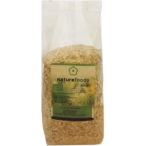 Organic Buckwheat Flakes 500g - Naturefoods - Crisdietética