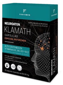 Neuroaten Klamath 30 Gemüsekapseln - Herbora - Crisdietética