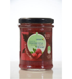 Raspberry Jam with Stevia 200g - Provida - Crisdietética