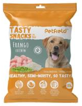 Tasty Snacks Chicken Dog 100g- Petfield - Crisdietética