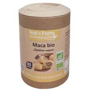 Maca Bio dal Perù - 90 capsule - NAT & form - Crisdietética