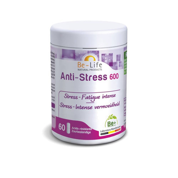 Anti-Stress 600 60 Cápsulas - Be-Life - Crisdietética
