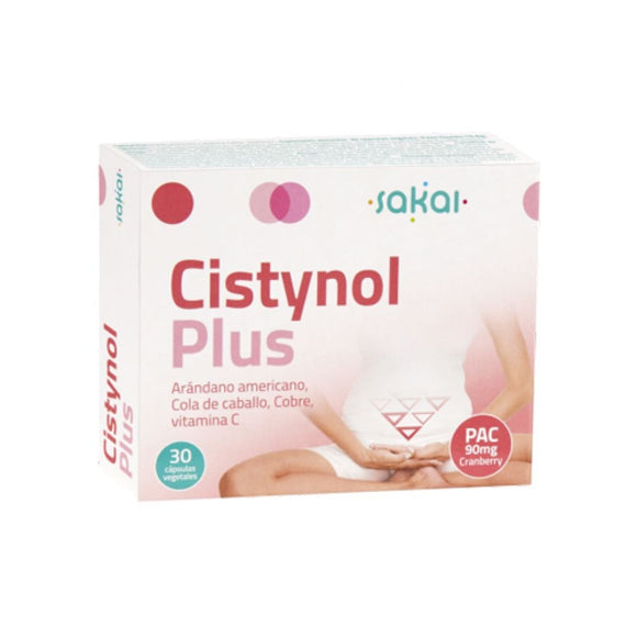 Cistynol Plus 30 Cápsulas - Sakai - Crisdietética