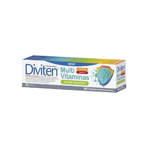 Diviten Multivitamins 20 Effervescent Tablets - Pharmaodietic - Chrysdietetic