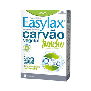 Easylax Charcoal + Finocchio 45 Compresse - Farmodietica - Crisdietética