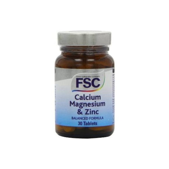 Cálcio Magnésio & Zinco 30 Comprimidos - FSC - Crisdietética