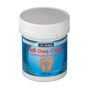 Fuss-Deo-Creme 125 ml - Dr. Sacher´s - Chrysdietética