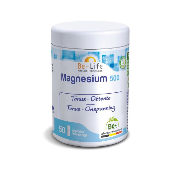 Magnesium 500 50 Cápsulas - Be-Life - Crisdietética